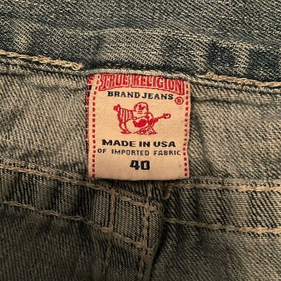 Vintage True Religion Mens Joey Super T Jeans 40 X 32 - Picture 11 of 14